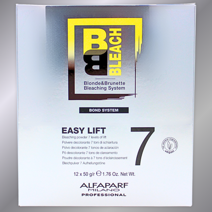 Alfaparf Polvo Decolorante BB Bleach Easy Lift 7 Tonos 12 Sobres