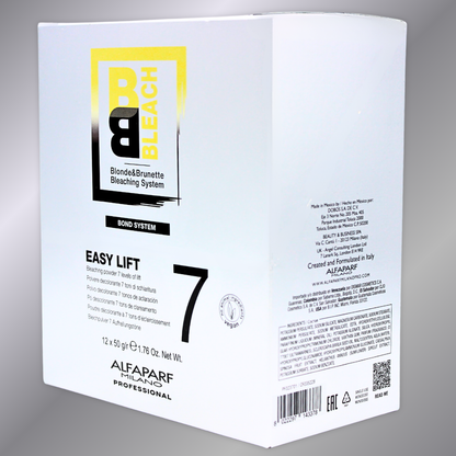 Alfaparf Polvo Decolorante BB Bleach Easy Lift 7 Tonos 12 Sobres