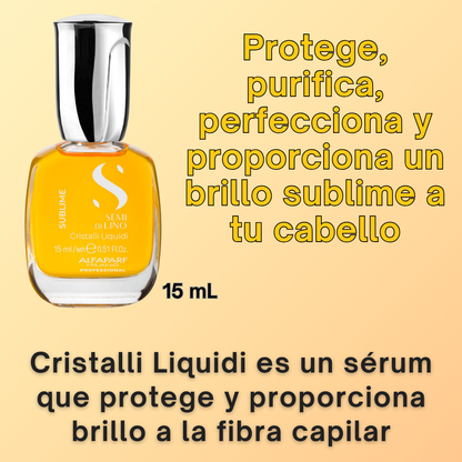 Alfaparf Semi Di Lino Sublime (All Hair Type) Cristalli Liquidi 15ml