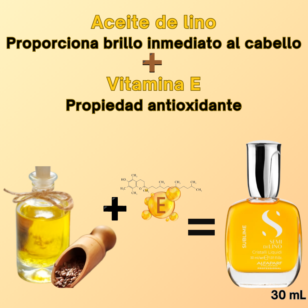 Alfaparf Semi Di Lino Sublime (All Hair Type) Cristalli Liquidi 30 mL