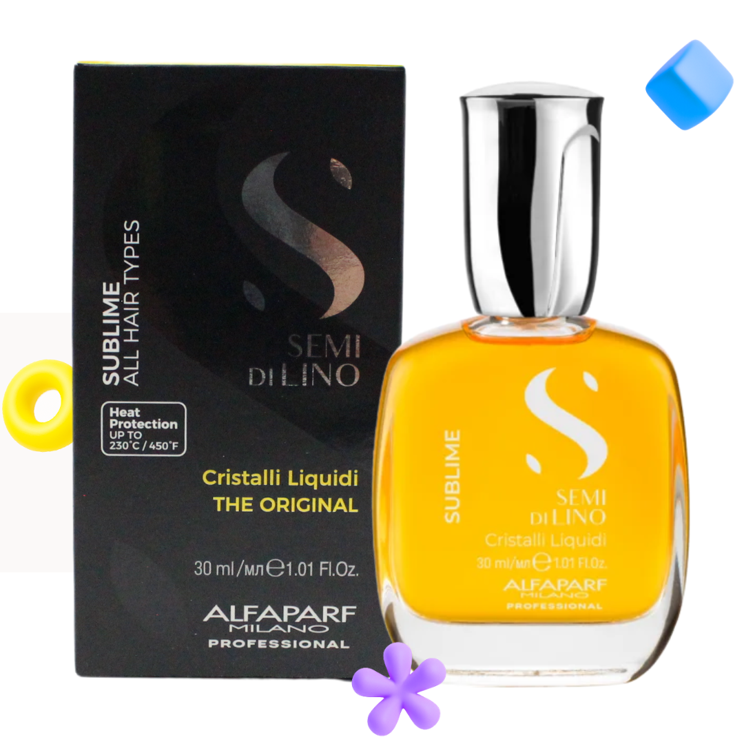 Alfaparf Semi Di Lino Sublime (All Hair Type) Cristalli Liquidi 30 mL