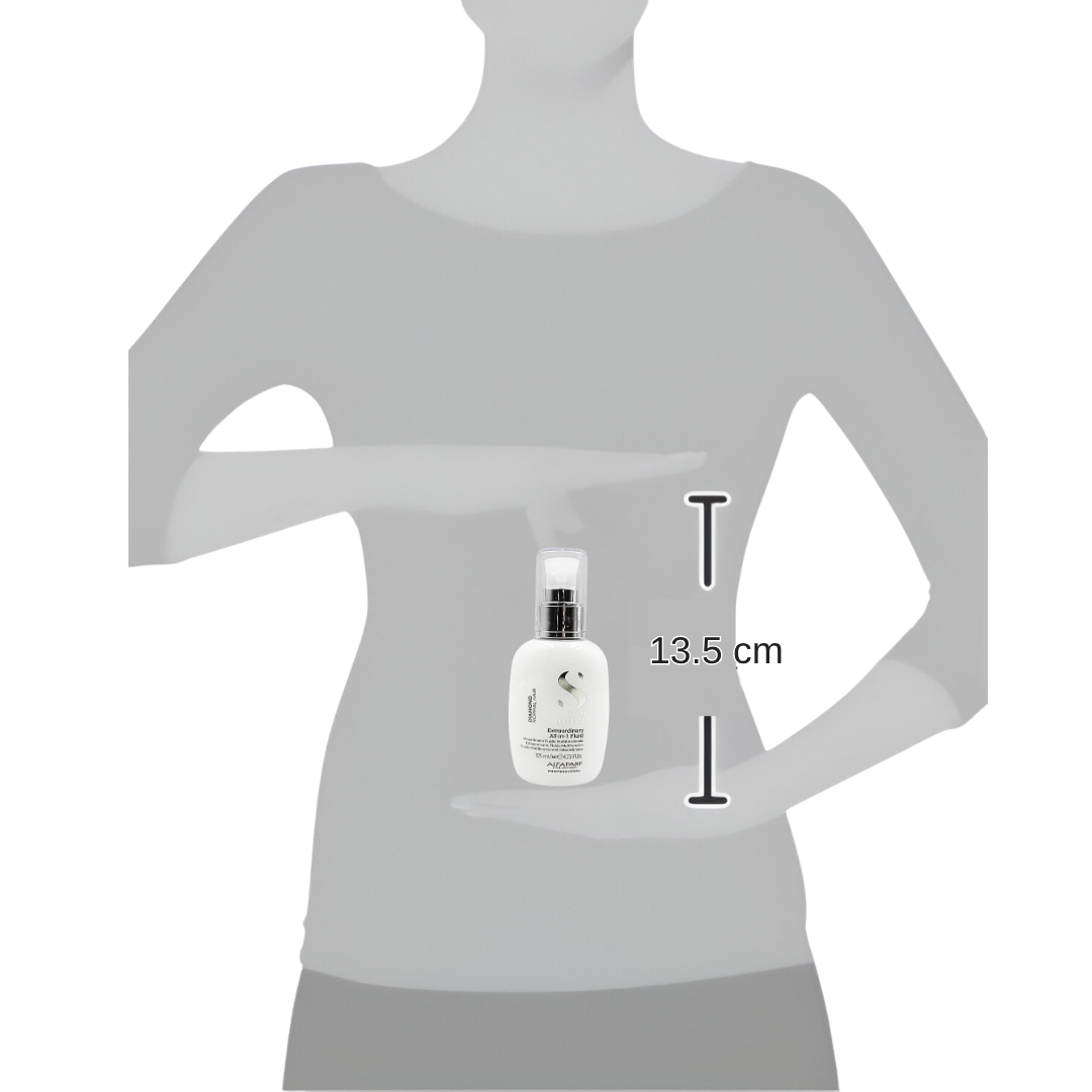 Extraordinario Fluido para Brillo Capilar Todo en 1 Semi Di Lino Diamond 125 mL
