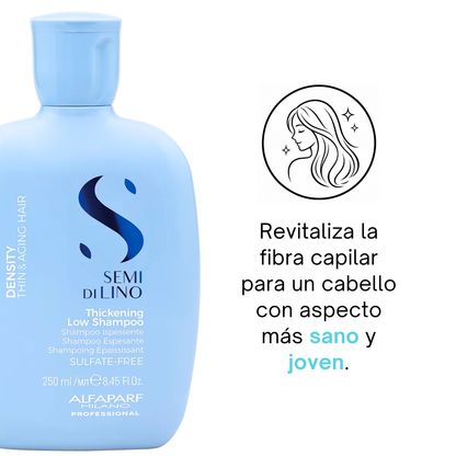 Alfaparf Semi Di Lino Density Thickening Low Shampoo