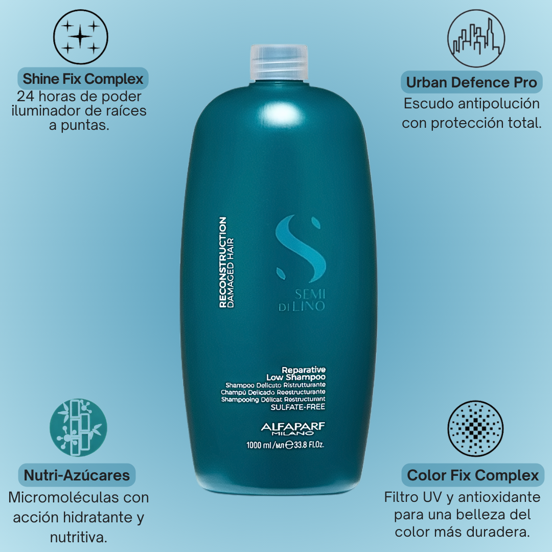 Alfaparf Semi Di Lino Reconstruction Reparative Low Shampoo 1000 mL