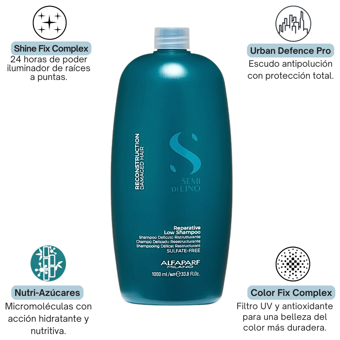 Alfaparf Semi Di Lino Reconstruction Reparative Low Shampoo 1000 mL