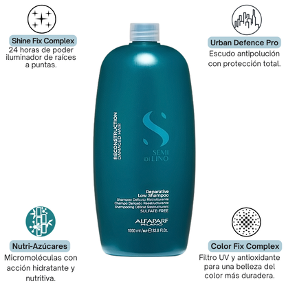 Alfaparf Semi Di Lino Reconstruction Reparative Low Shampoo 1000 mL