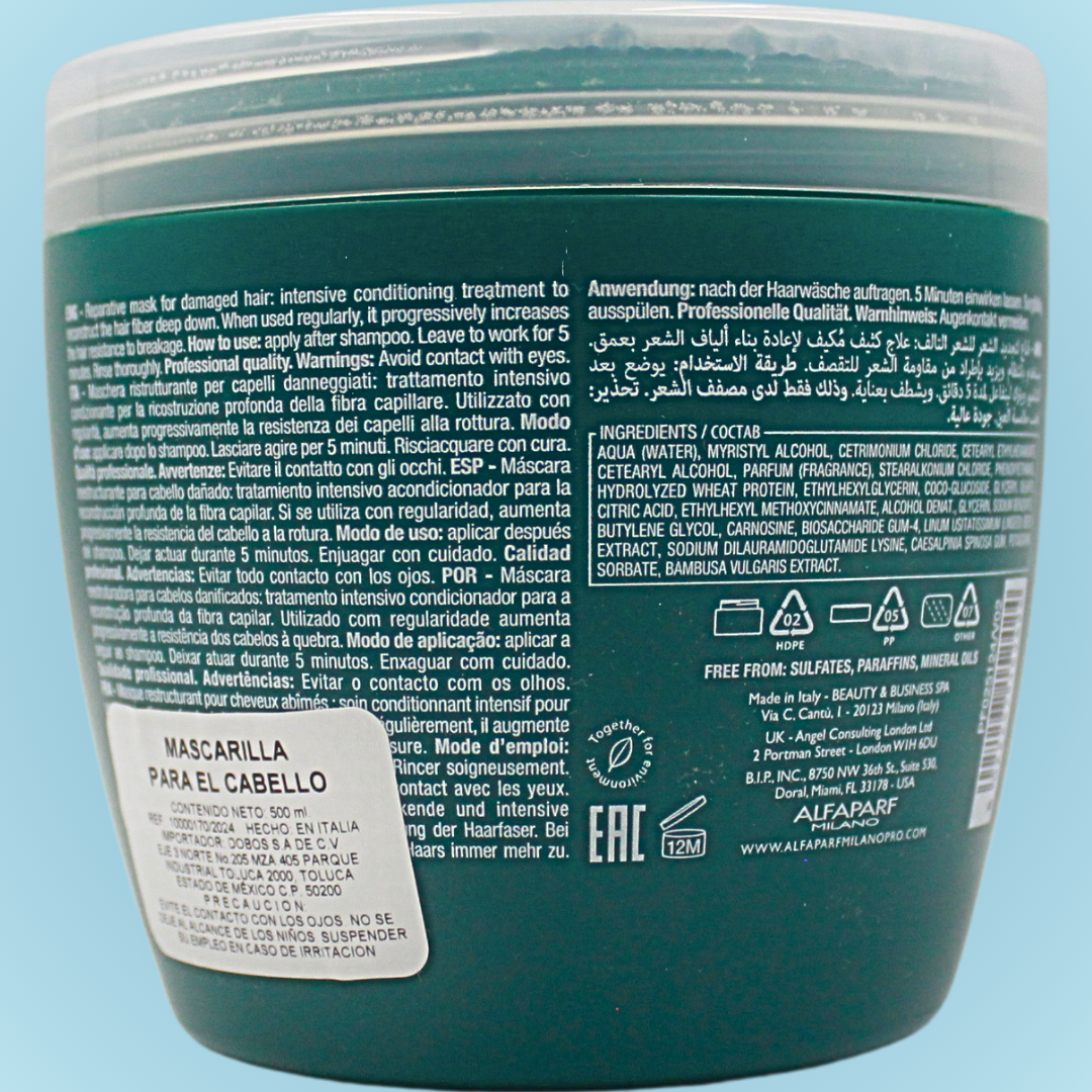 Alfaparf Semi Di Lino Reconstruction Reparative Mask 500 mL