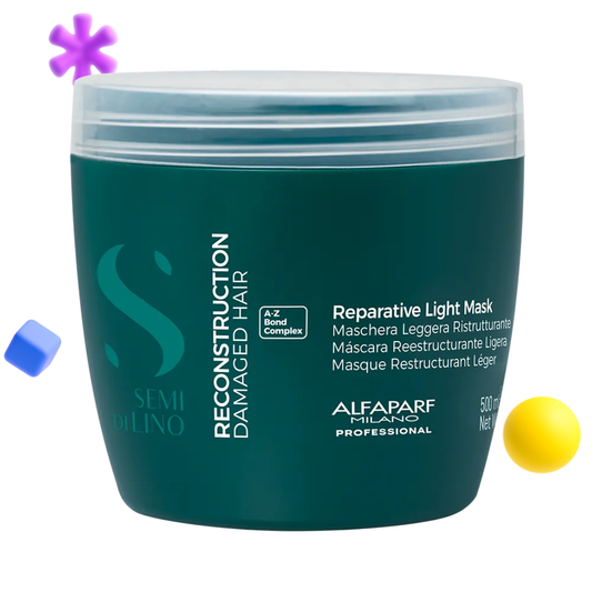 Alfaparf Semi Di Lino Reconstruction Reparative Light Mask 500 mL