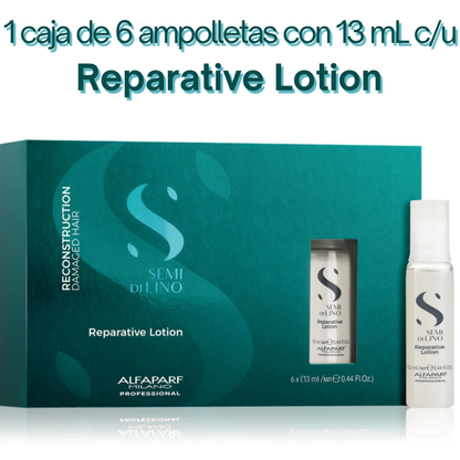 Alfaparf Semi Di Lino Reconstruction Reparative Lotion 6x13 mL