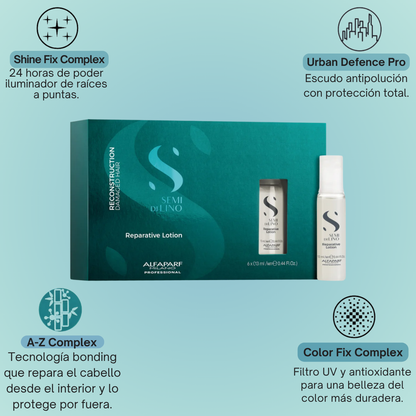 Alfaparf Semi Di Lino Reconstruction Reparative Lotion 6x13 mL