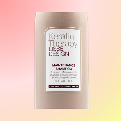 Keratin Therapy Lisse Design Maintenance Shampoo