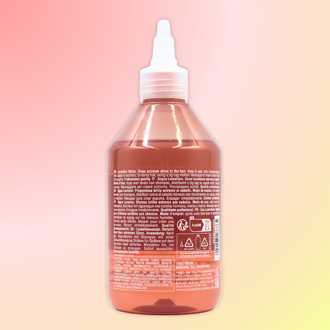 Keratin Therapy Lisse Design Liquid Glass Lamellar Water