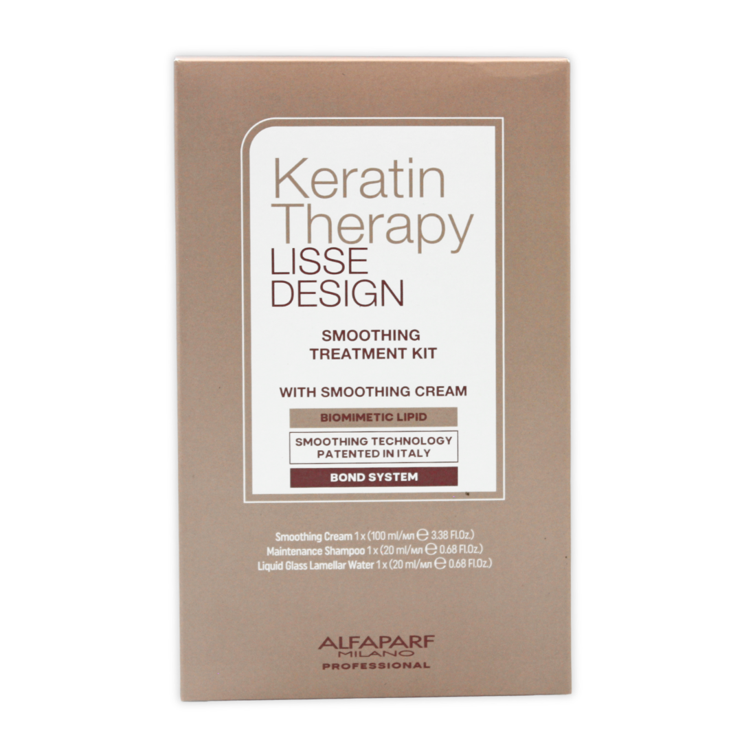 Keratin Therapy Lisse Design Smoothing Treatment Kit With Smoothing Cream
