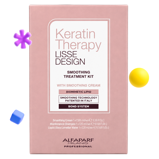 Keratin Therapy Lisse Design Smoothing Treatment Kit With Smoothing Cream