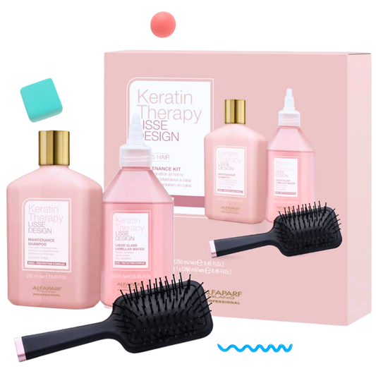 Keratin Therapy Lisse Design Maintenance Kit Glass Hair With Lamellar Water