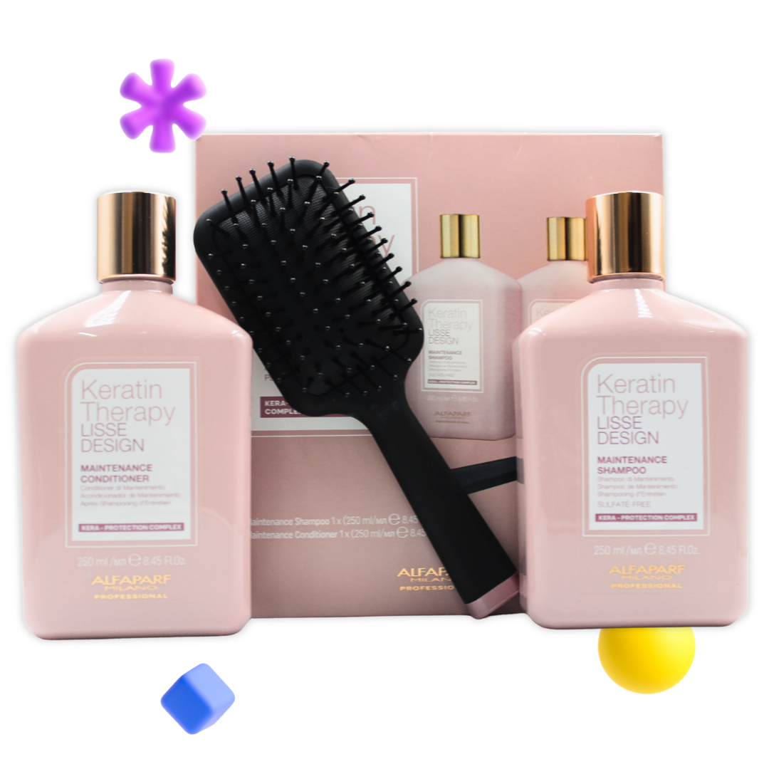 Keratin Therapy Lisse Design Maintenance Kit Revitalizing