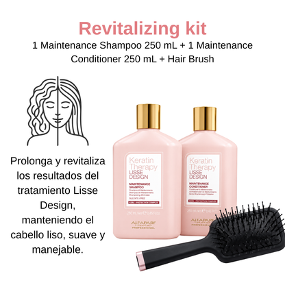 Keratin Therapy Lisse Design Maintenance Kit Revitalizing