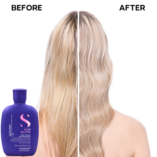 Alfaparf Semi Di Lino Blonde Anti-Yellow Low Shampoo 250 mL