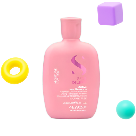 Champú Nutritivo para Cabello Seco Alfaparf Semi Di Lino Moisture 250 mL