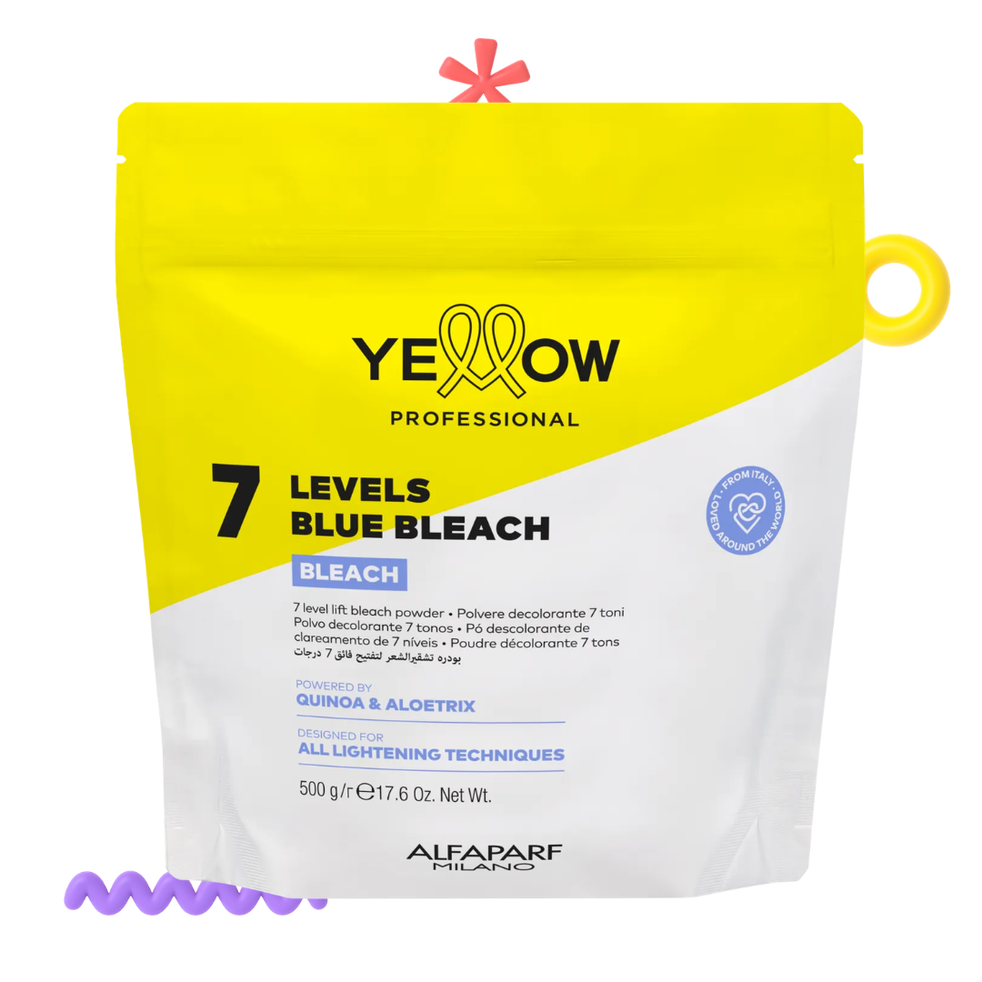 Yellow Bleach 7 Levels Blue Bleach 500 g