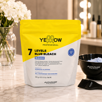 Yellow Bleach 7 Levels Blue Bleach 500 g