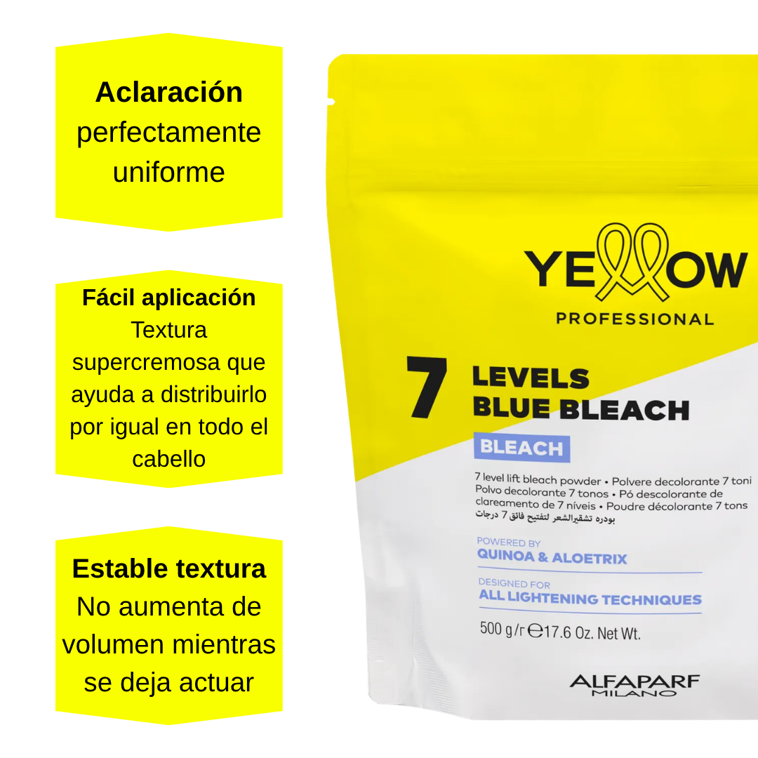 Yellow Bleach 7 Levels Blue Bleach 500 g