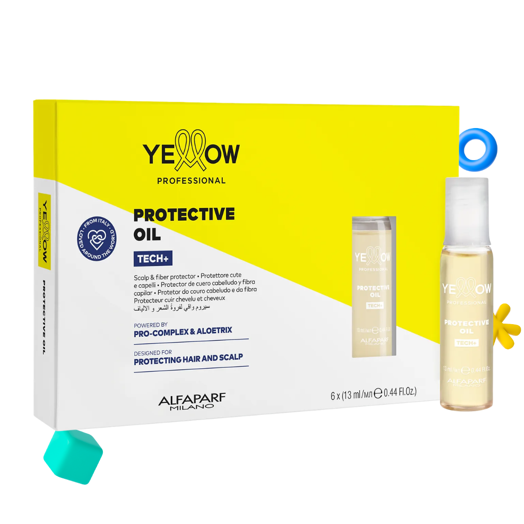 Yellow Tech+ Protective Oil Ampolletas