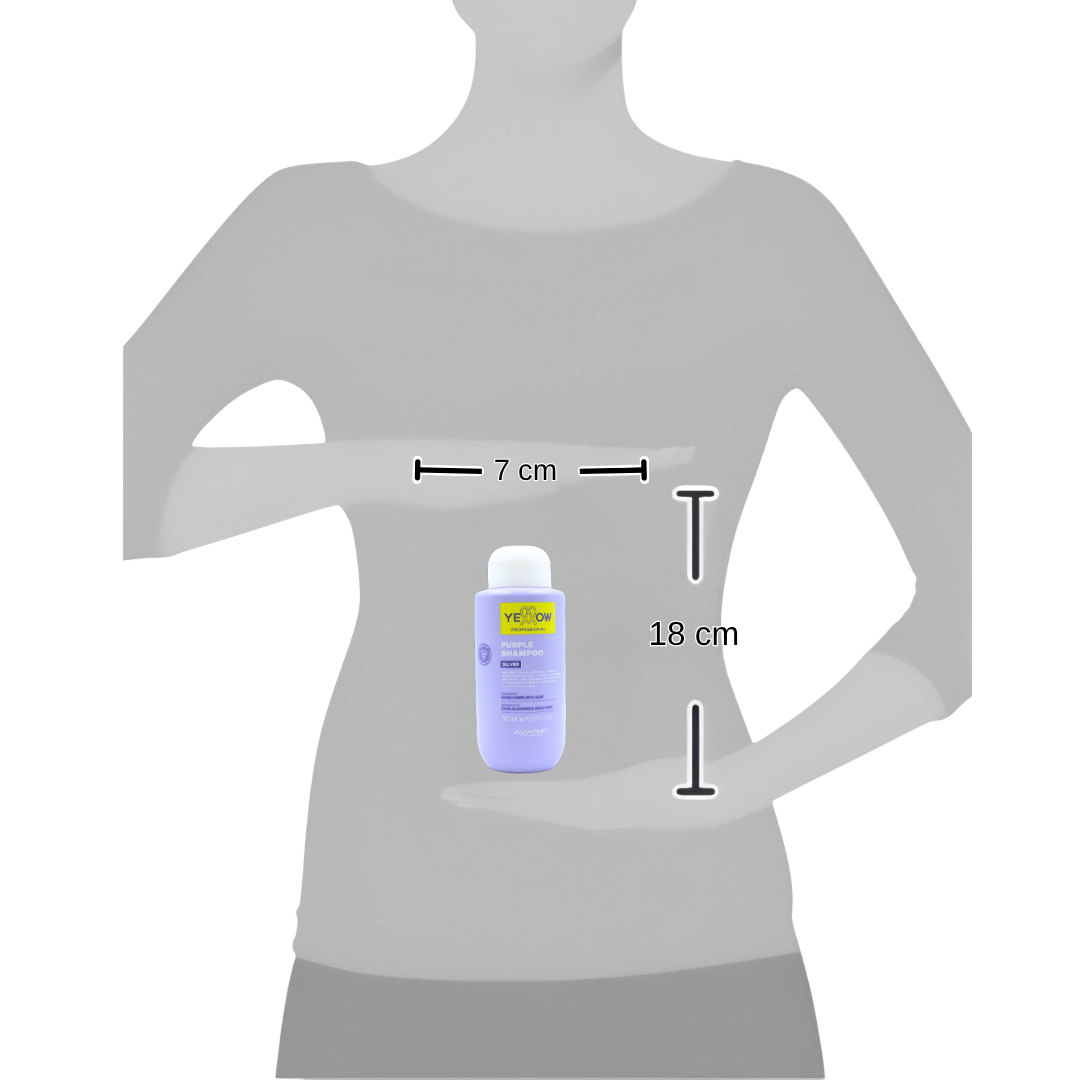 Yellow Silver Purple Shampoo Matizador 500 mL