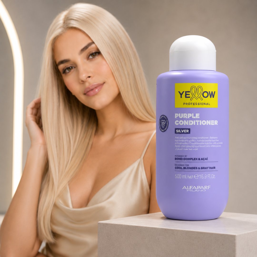 Yellow Silver Purple Conditioner Matizador