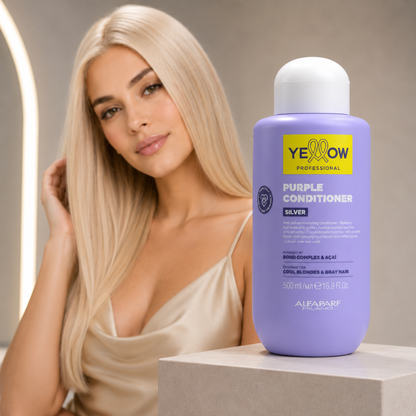 Yellow Silver Purple Conditioner Matizador