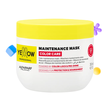 Yellow Color Care Mask Cabello Teñido