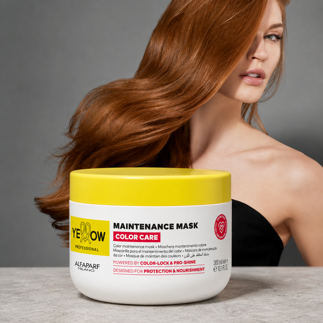 Yellow Color Care Mask Cabello Teñido