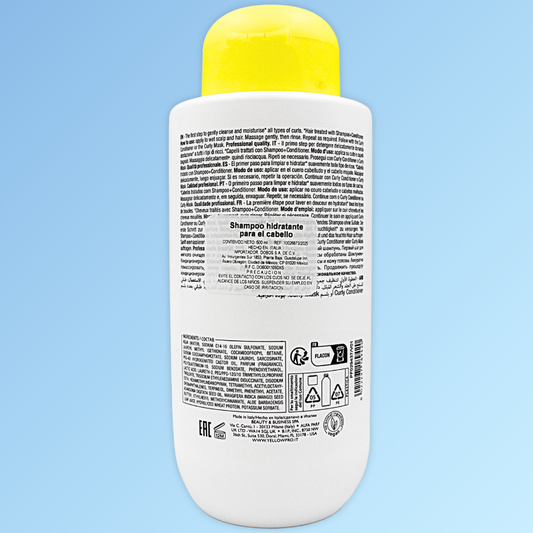 Shampoo para Rizos Yellow Curls 500 mL
