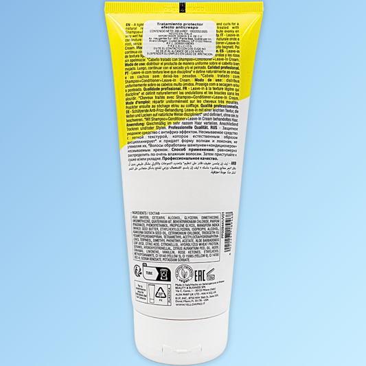 Tratamiento Capilar Sin Enjuague para Rizos Yellow Curls 250 mL