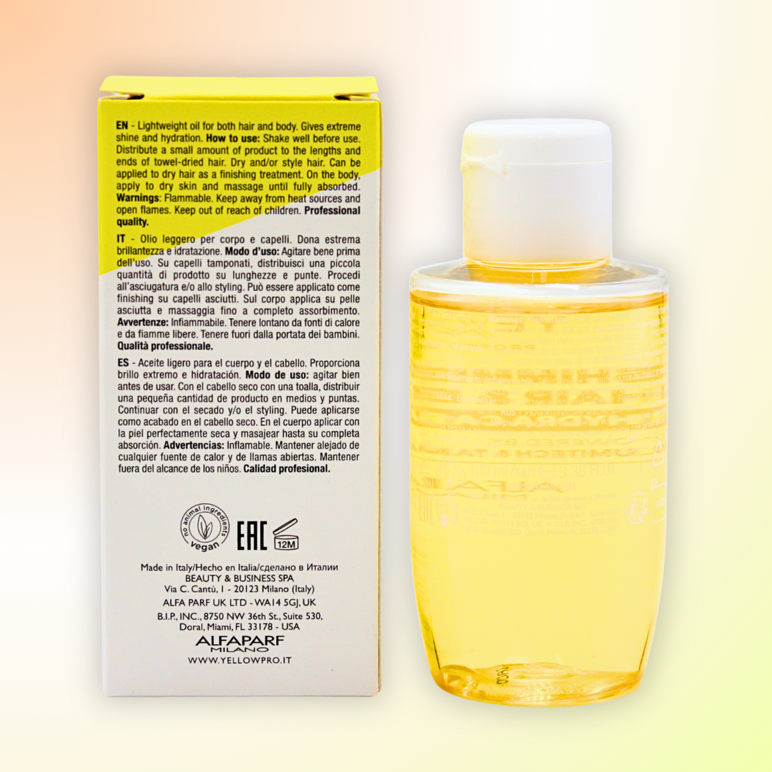 Yellow Hydra Care Shimmer Hair & Body Oil 100 mL