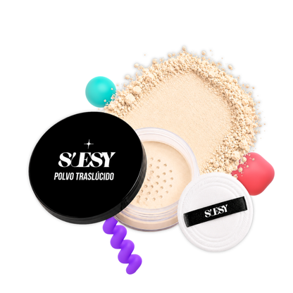 Suesy Polvo Traslúcido Fijador Acabado Natural