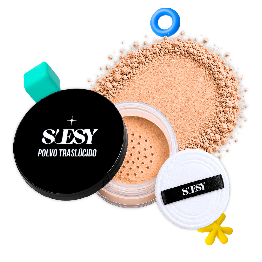 Suesy Polvo Traslúcido Fijador Acabado Natural