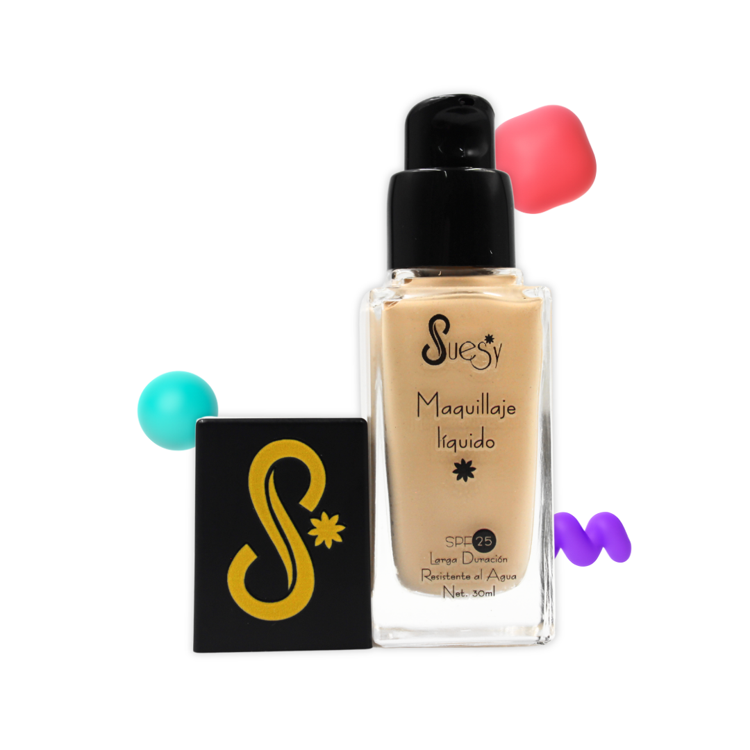 Suesy Maquillaje Líquido Alta Cobertura