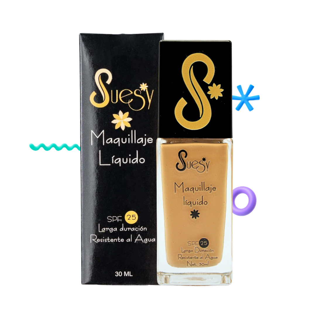 Suesy Maquillaje Líquido Alta Cobertura