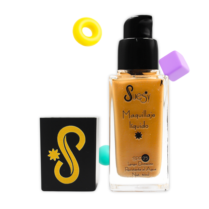 Suesy Maquillaje Líquido Alta Cobertura