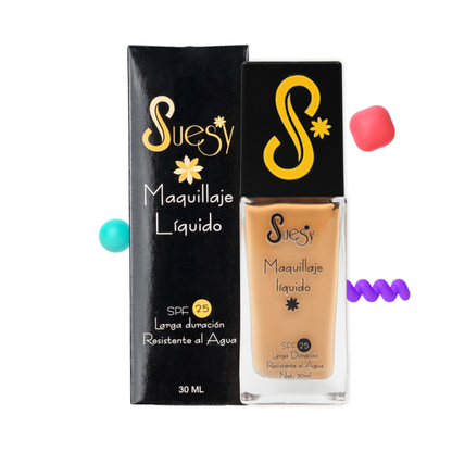 Suesy Maquillaje Líquido Alta Cobertura