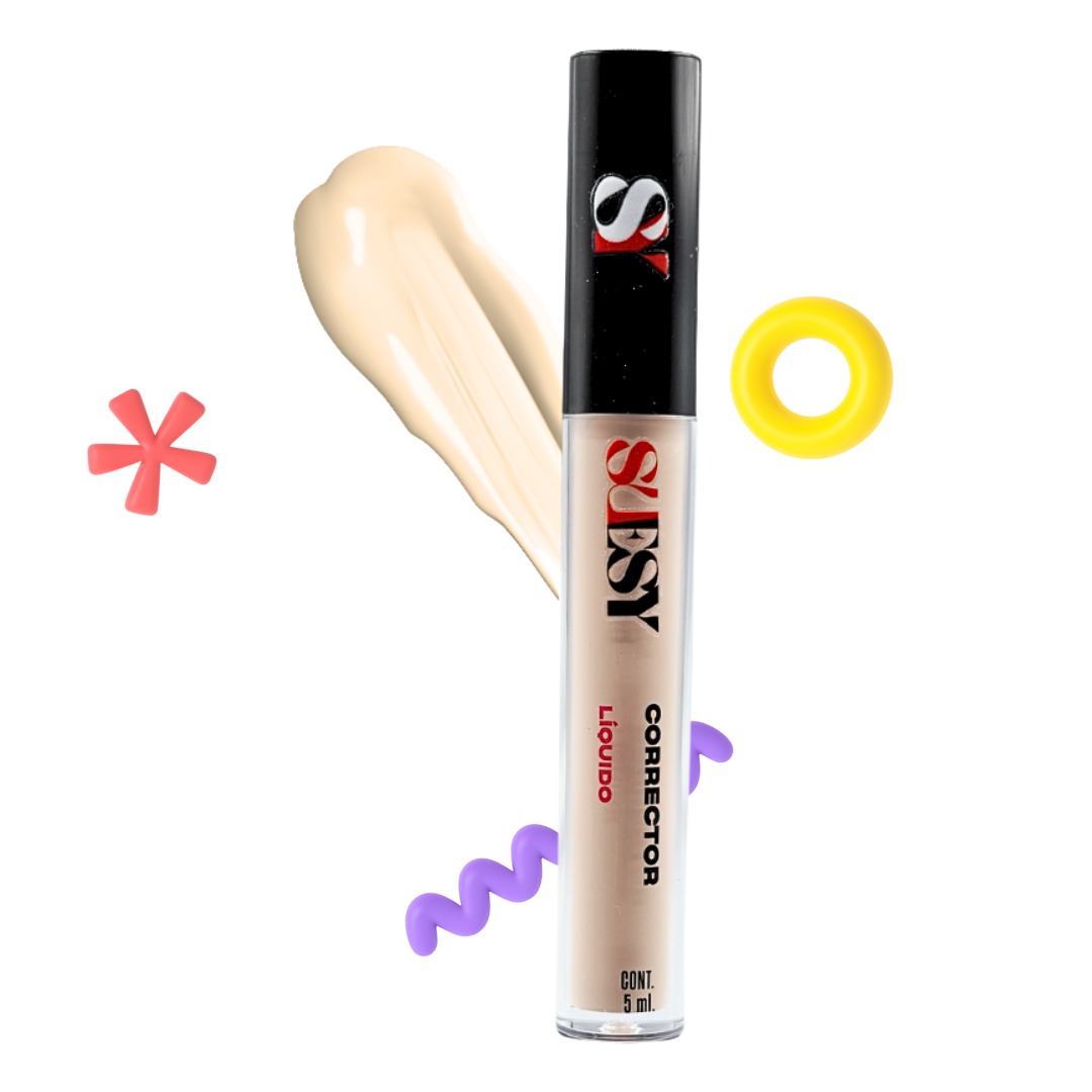 Suesy Corrector Líquido Cobertura Uniforme 5 mL