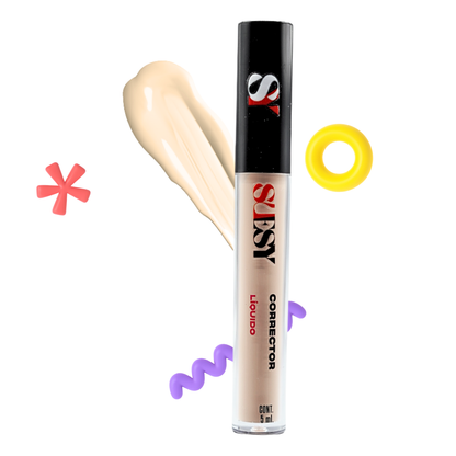 Suesy Corrector Líquido Cobertura Uniforme 5 mL