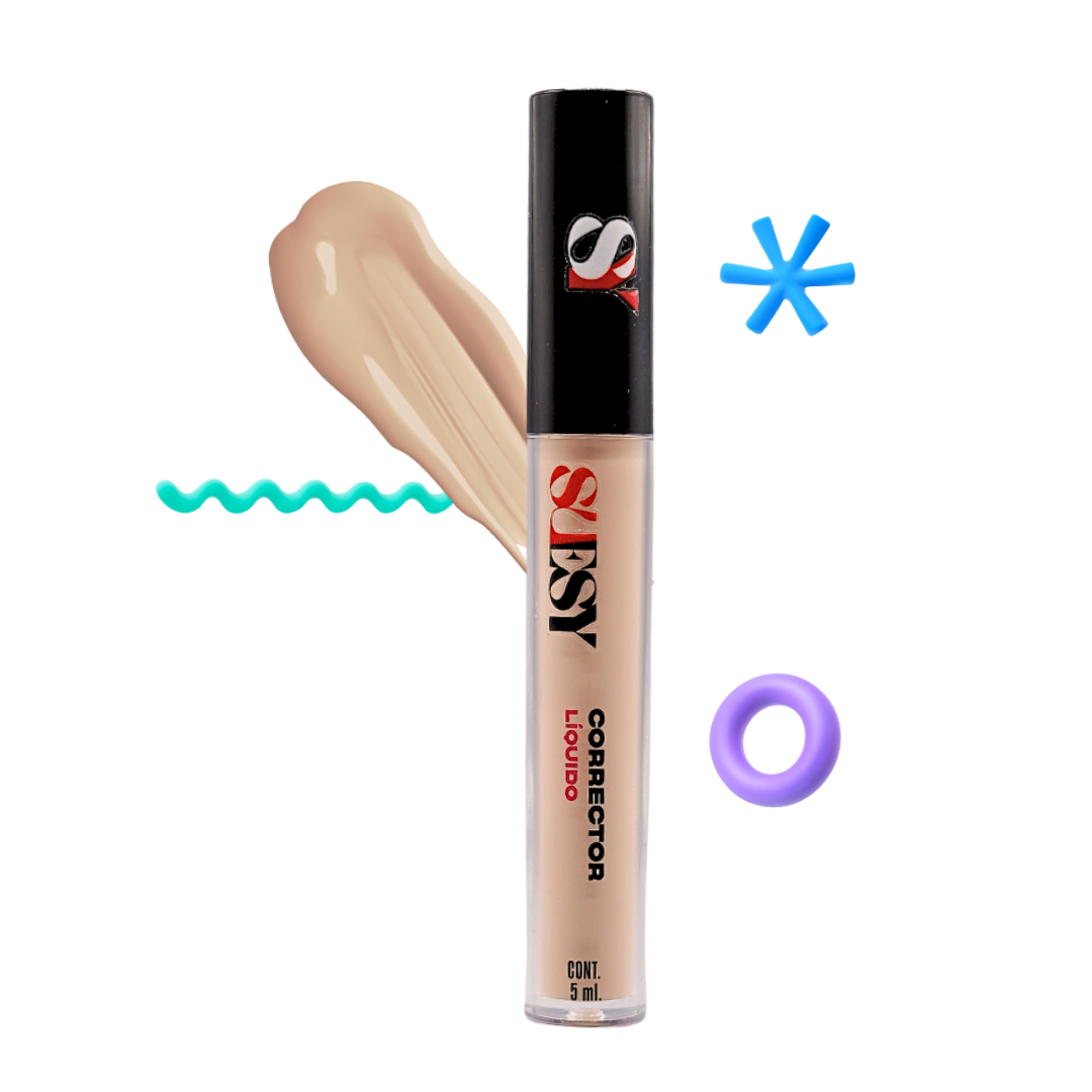 Suesy Corrector Líquido Cobertura Uniforme 5 mL