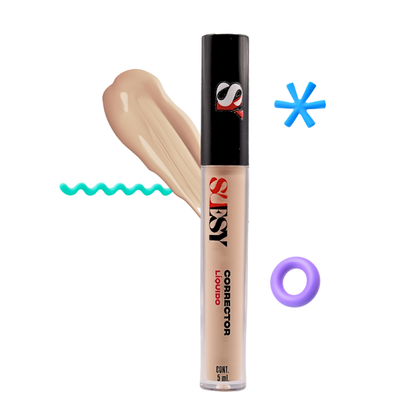 Suesy Corrector Líquido Cobertura Uniforme 5 mL