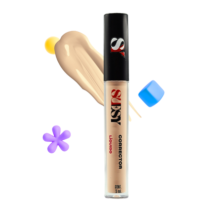 Suesy Corrector Líquido Cobertura Uniforme 5 mL