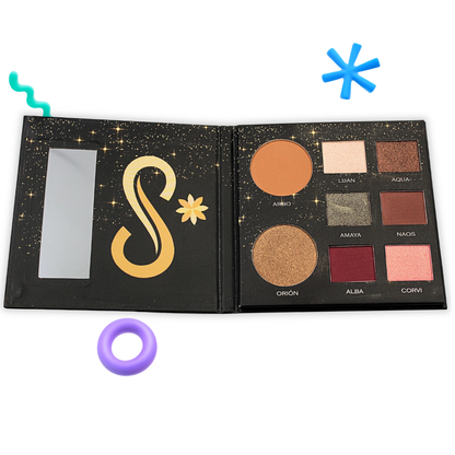 Paleta de Sombras Ambar/Thalita Suesy