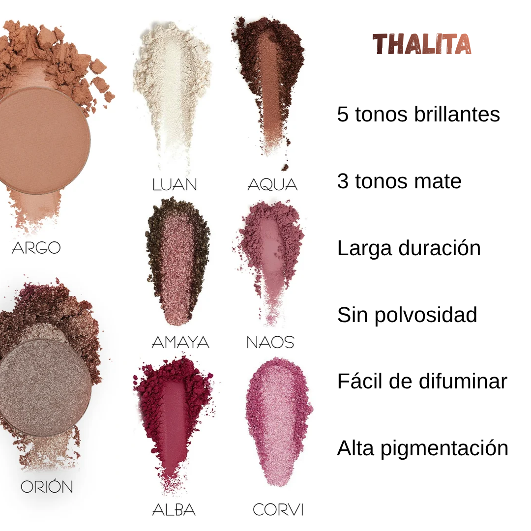 Paleta de Sombras Ambar/Thalita Suesy