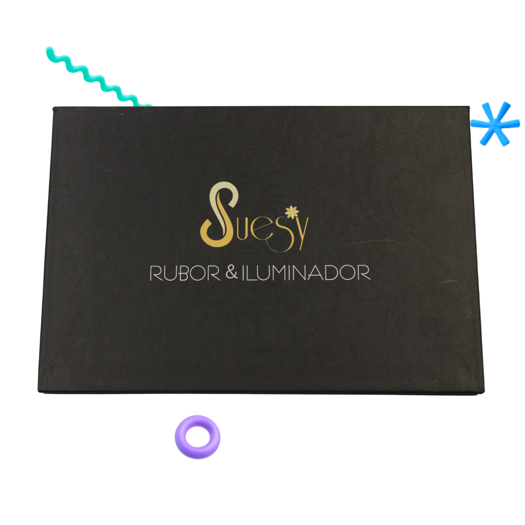 Suesy Paleta de Rubor e Iluminador 6 Tonos