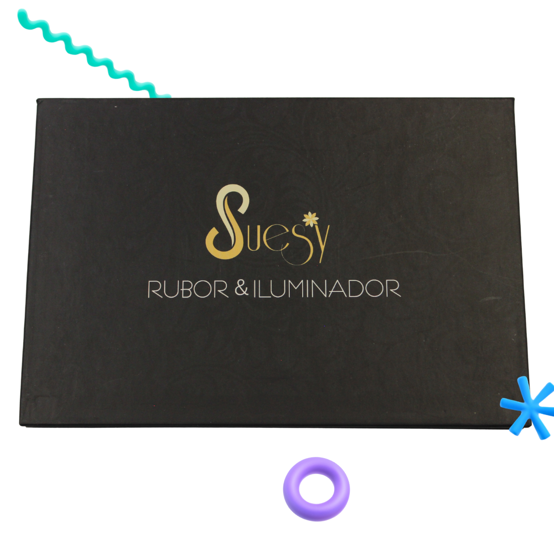 Suesy Paleta de Rubor e Iluminador 6 Tonos